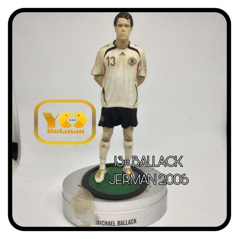 13# BALLACK - JERMAN 2006 MINIMEN CORINTHIAN FIGURE PEMAIN BOLA