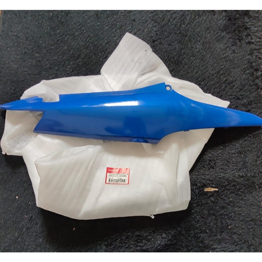 Cover Body Supra Fit New Biru Metalik - 64410KTL690SBM