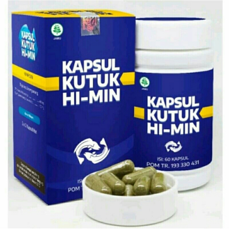 Kapsul KUTUK NATURAFIT HI MIN isi 60 Kapsul DIJAMIN ASLI ORIGINAL 100% EKSTRAK IKAN GABUS Dapat Meny