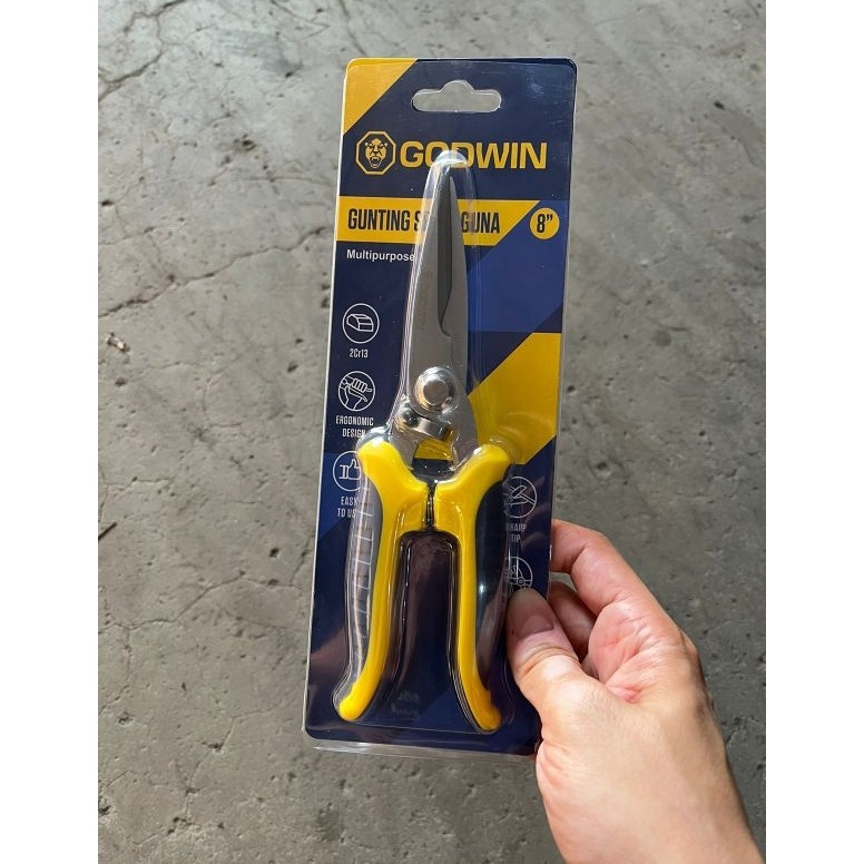 

Special Edition GUNTING KOREA SERBAGUNA STAINLESS SENG KAWAT DAHAN GODWIN 4R