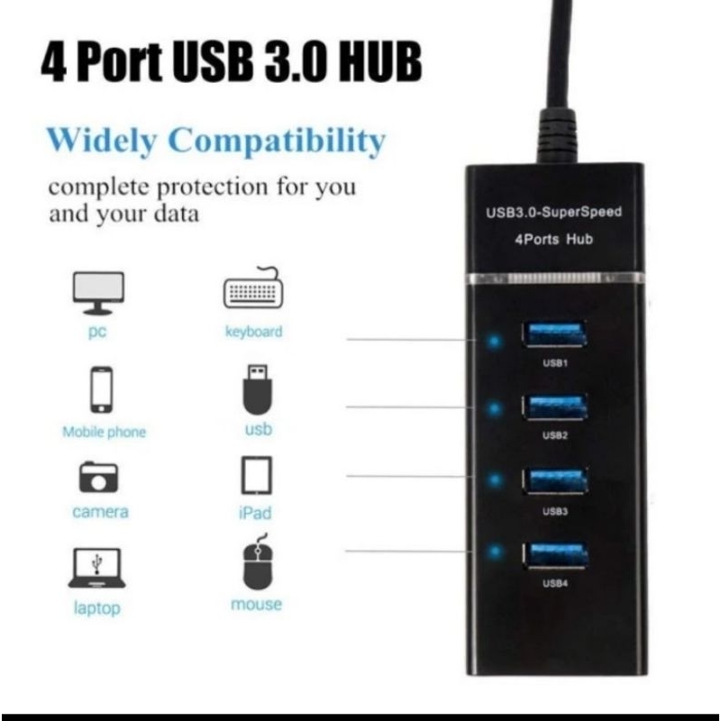 Usb hub laptop & komputer ✓ usb3 high speed