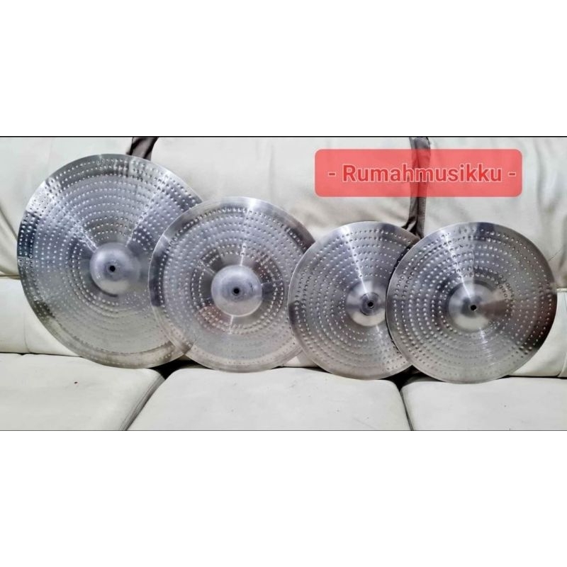 Cymbal Set Artemis Bahan Baja 4pcs