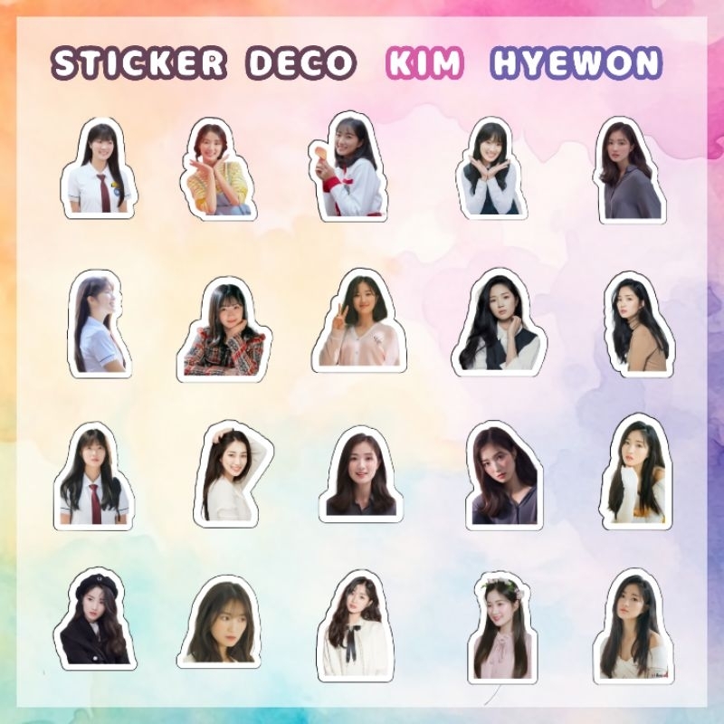 

Sticker Deco KIM HYEWOON