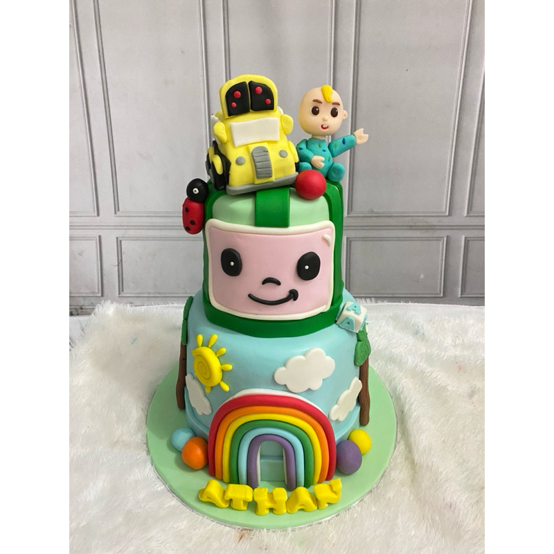 

custom cake cocomelon