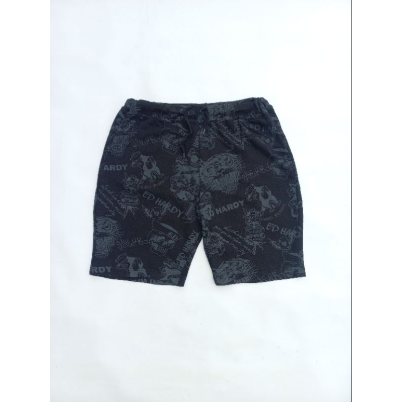 SWEATPANTS ED HARDY CELANA PENDEK ED HARDY FULL PRINT