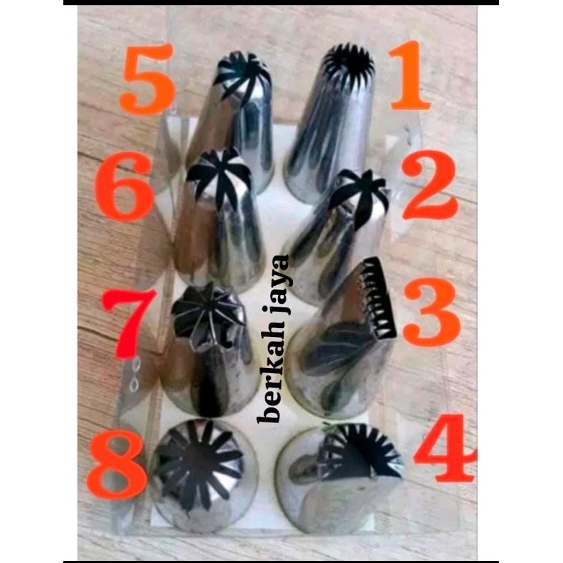 SPUIT KUE/SPUIT STAR/SPUIT CURROS/SEMPRIT KUE UKURAN BESAR BAHAN STAINLESS STEEL