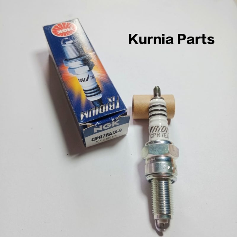 Busi Motor NGK IRIDIUM IX CPR7EAIX-9 Original Spark Plugs Asli