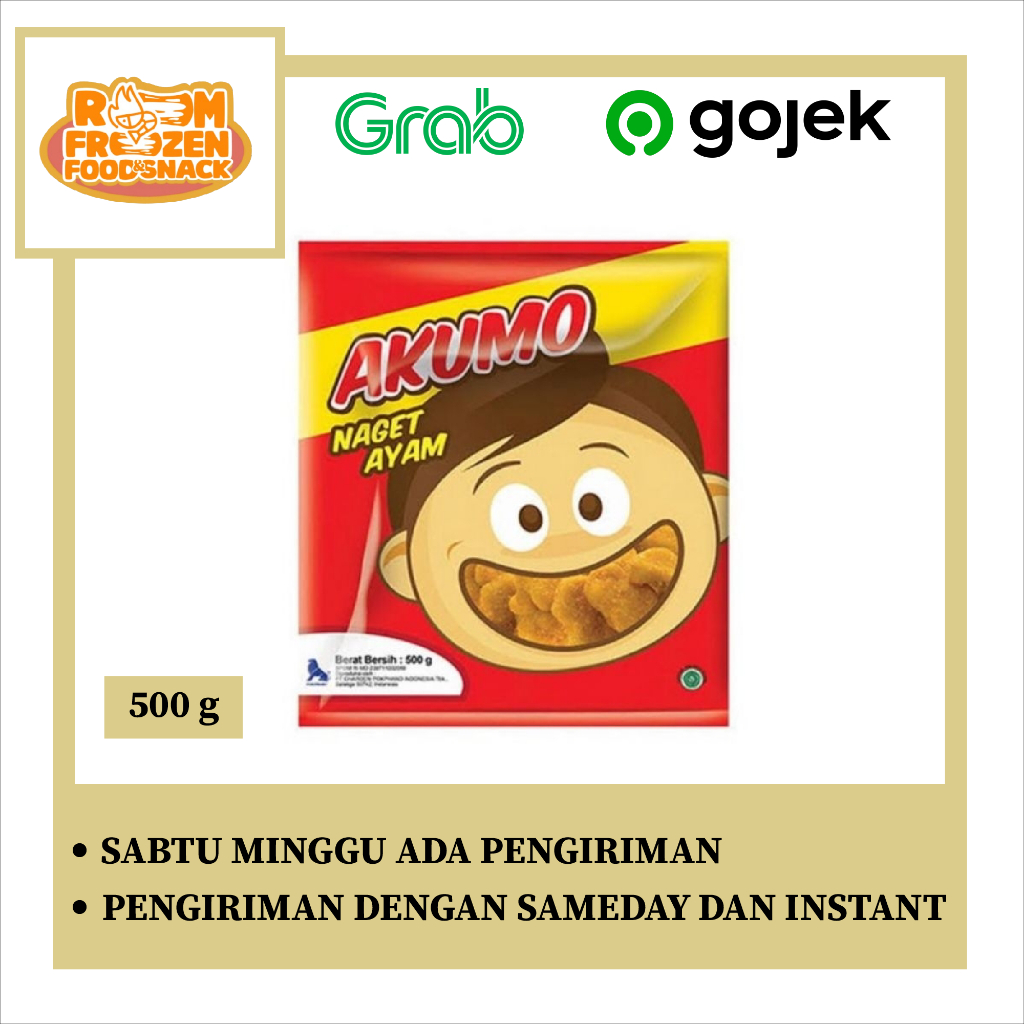 

Akumo Nugget Ukuran 500 Gram
