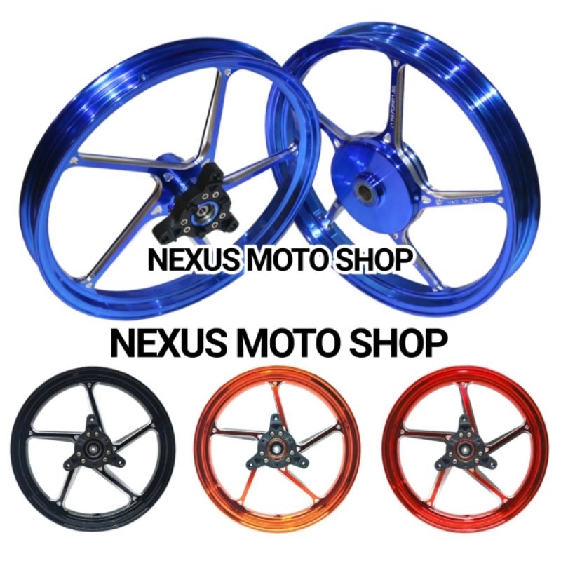 velg vnd ak55 ring14 aerox new velg vnd enkei aerox lama pelek racing vnd bintang p5 nvx velg vnd ae