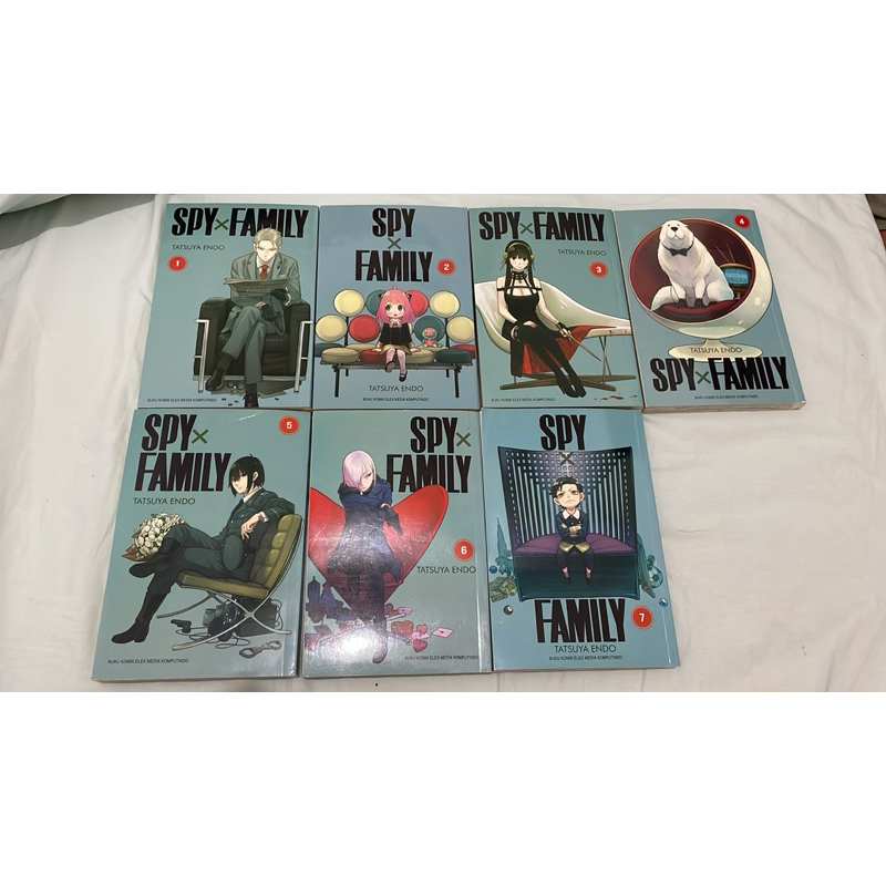 KOMIK SPY X FAMILY preloved Bahasa Indonesia