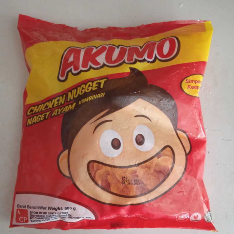 

Akumo chicken nugget kombinasi 500gram