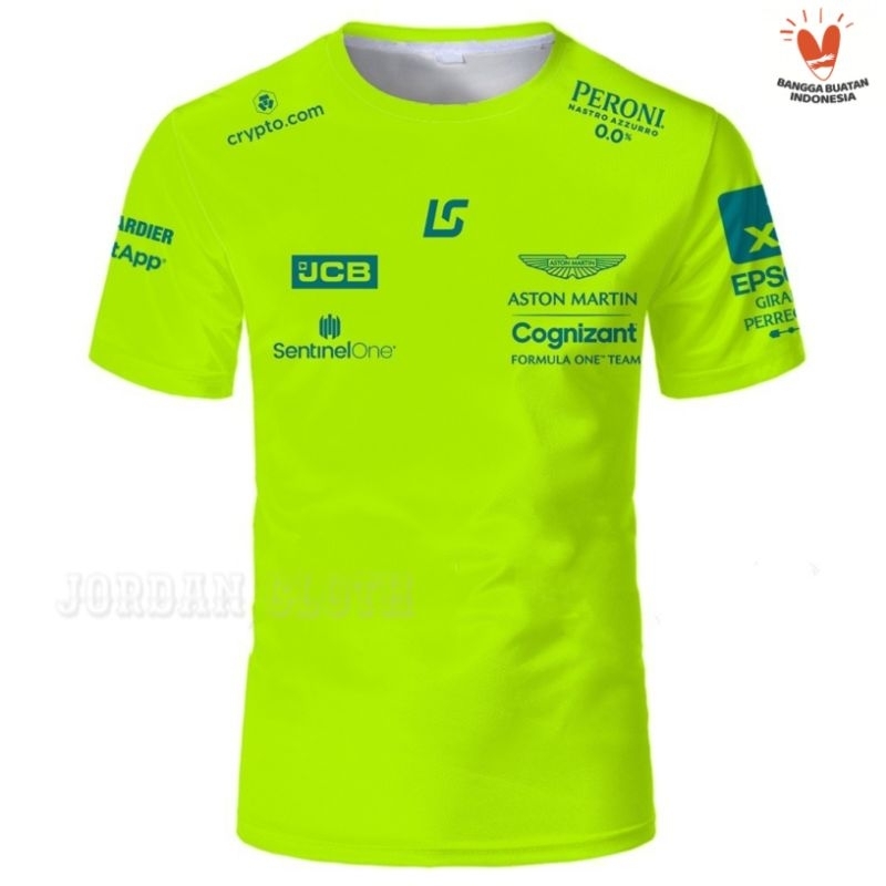 Tshirt Baju Kaos Aston Martin Team Formula One F1