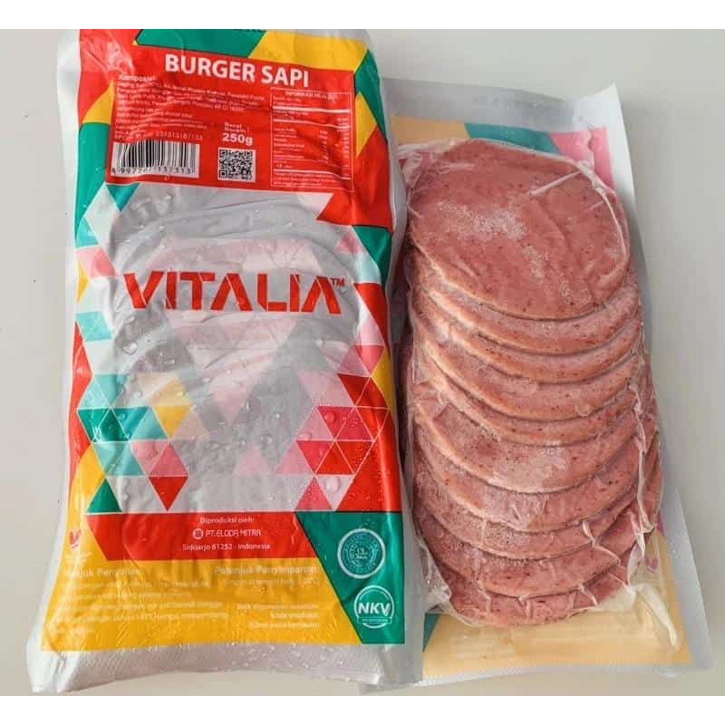 

beef burger vitalia isi 20