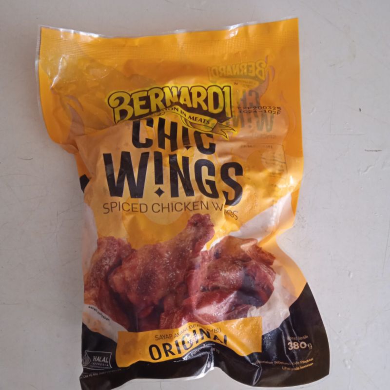 

Bernardi Chic wings original 380gram