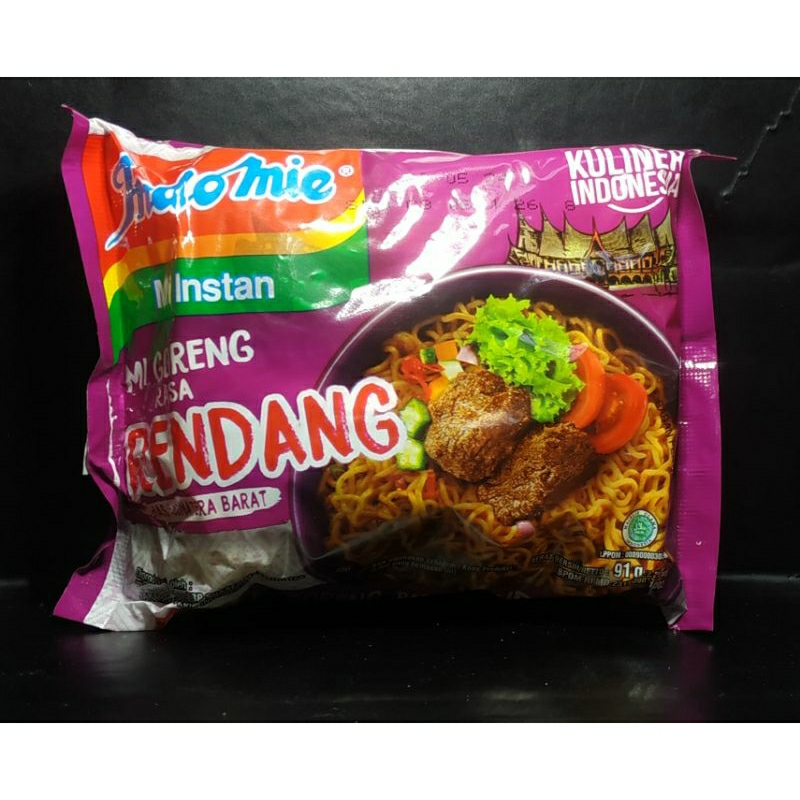 

Indomie goreng rasa rendang