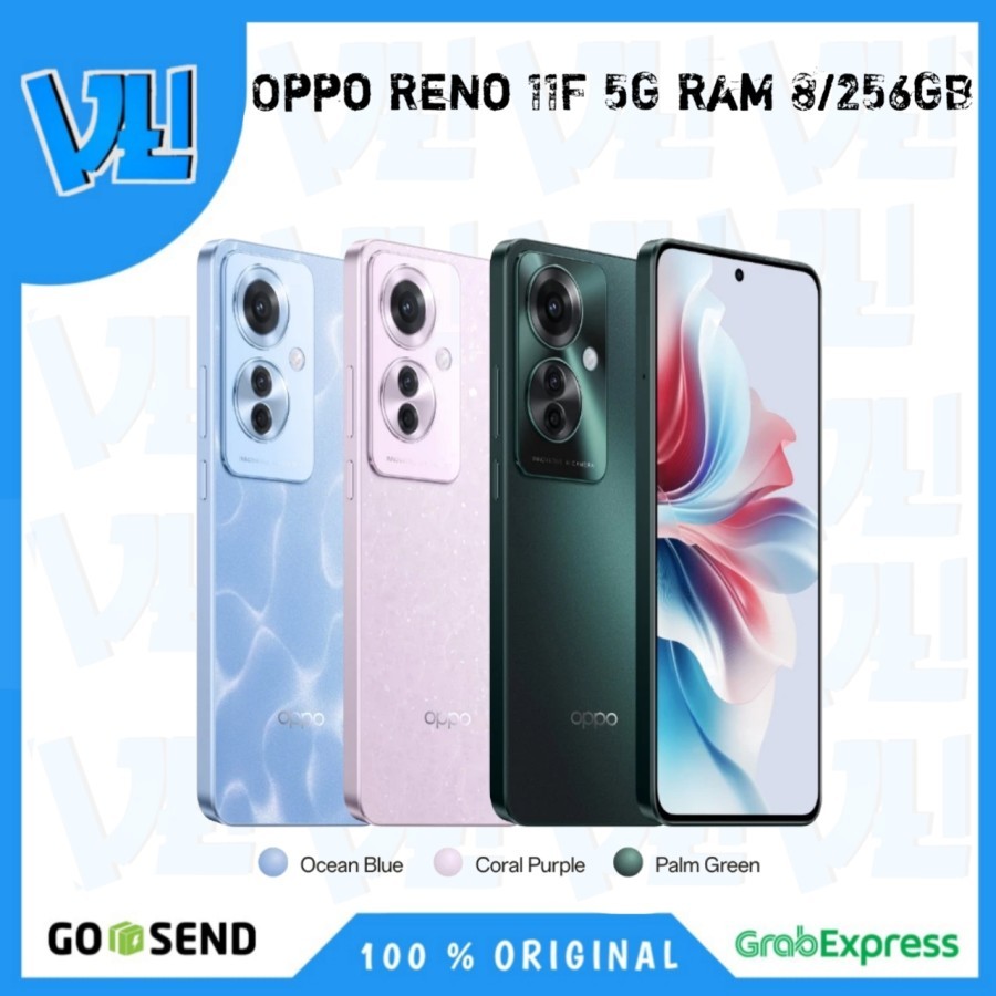 Oppo Reno 11F 5G Ram 8/256GB [Ram 8GB Internal 256GB] - Garansi Resmi