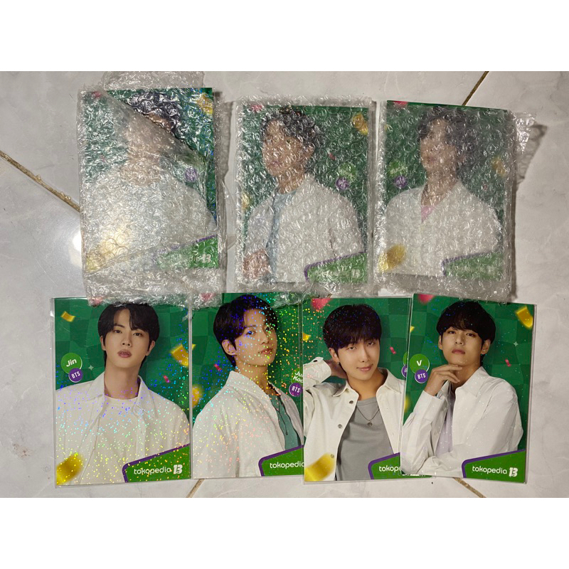 postcard bts event toko ijo