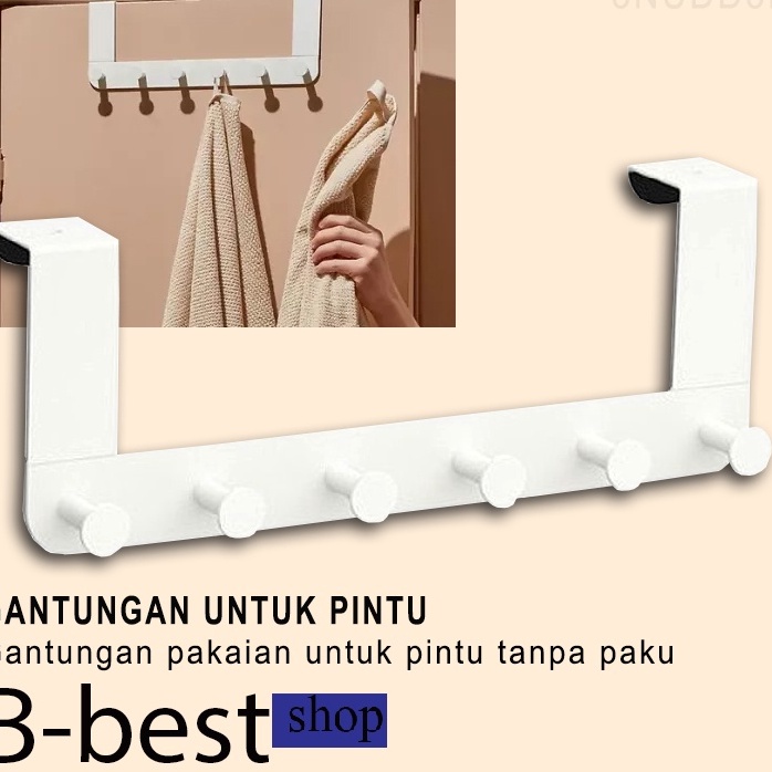 SALE Gantungan serbaguna untuk pintu  GANTUNGAN BAJU  Gantungan Pintu  Gantungan Kamar Mandi