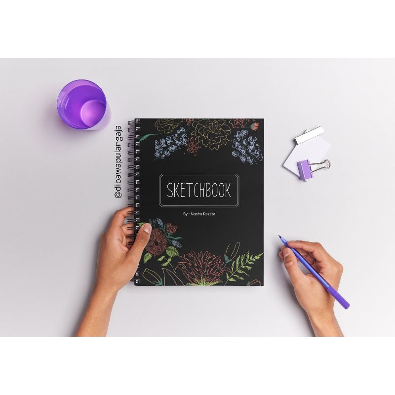 

SKETCHBOOK CUSTOM NAMA / SB002