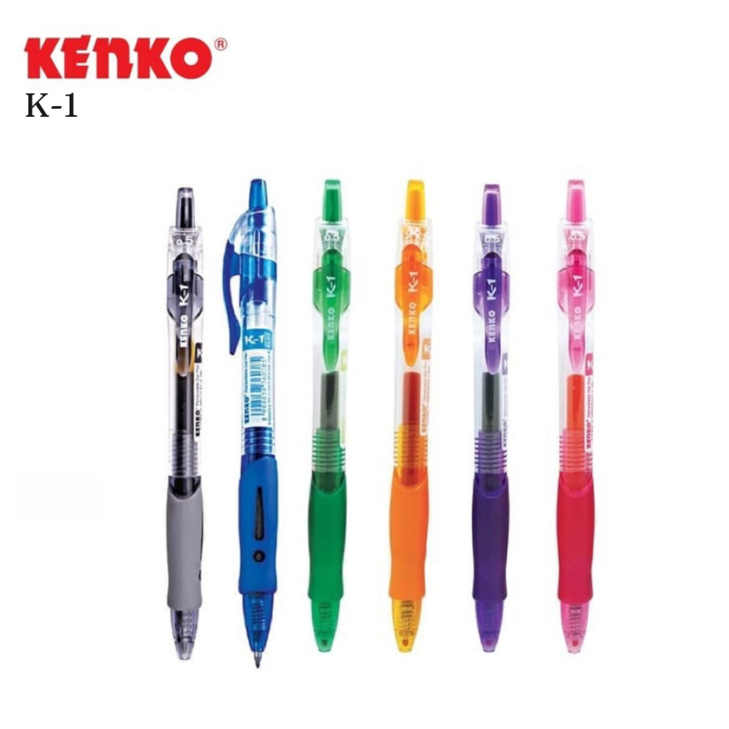 

Gelpen Kenko K-1 Pulpen Kenko Warna - ATK