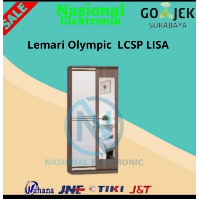 lemari pakaian LCSPLISA / LEMARI PAKAIAN OLYMPIC LCSPLISA