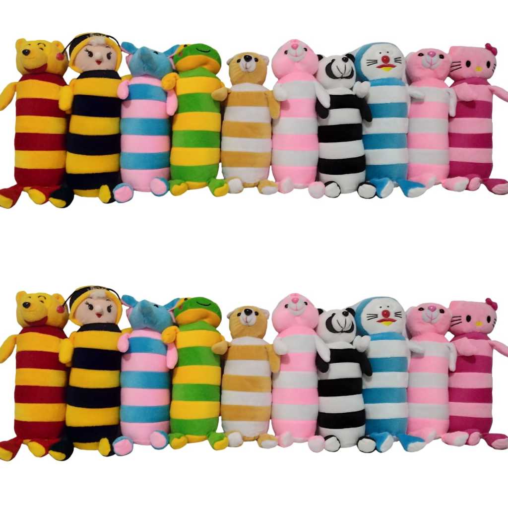 Boneka Guling Mini Karakter Anime