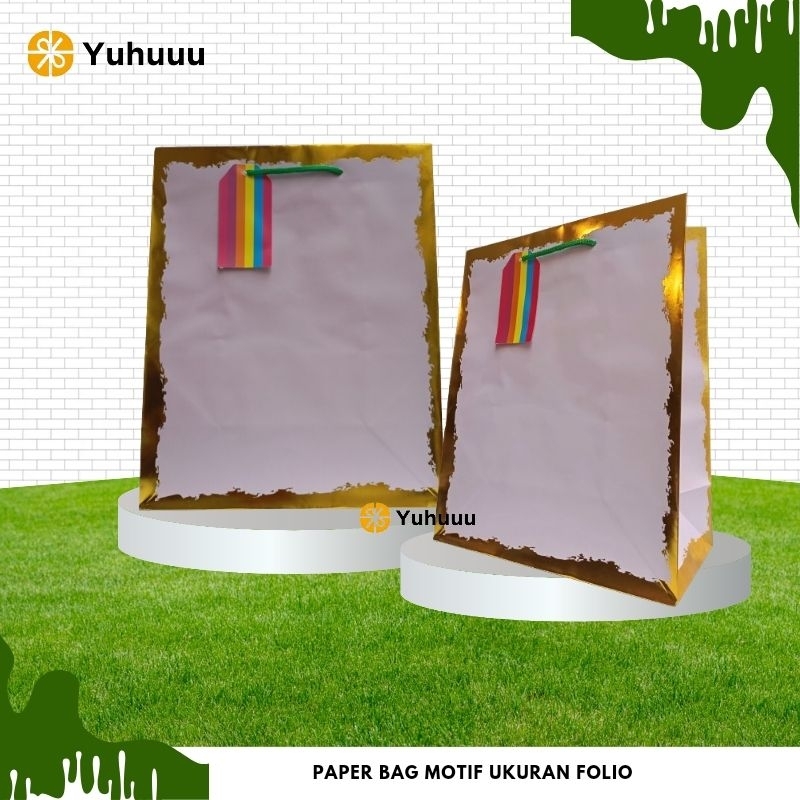 

Hand Bag Paper Bag Souvenir Tas Tenteng Ulang Tahun Ukuran Folio