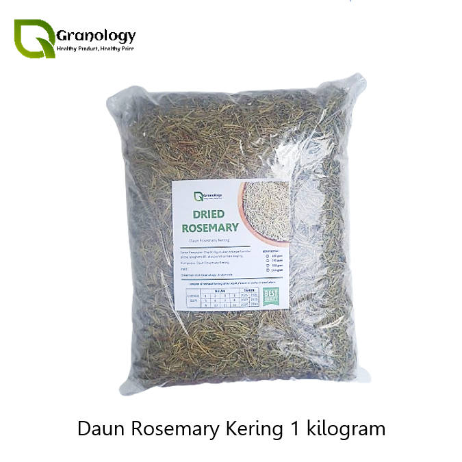 

Daun Rosemary Kering / Dried Rosemary Leaves (1 kilogram) by Granology