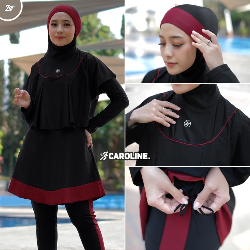 Pakaian renang wanita muslimah Pakaian olahraga muslimah syar"i Baju renang wanita muslimah Baju ola