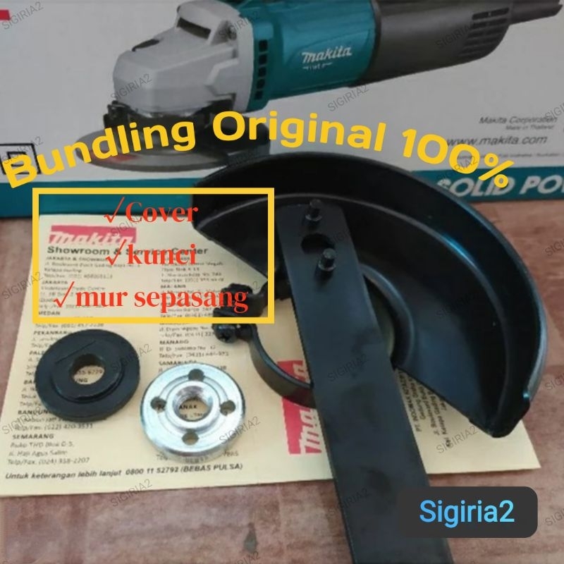 MAKITA original 100% Cover Kunci Mur Gerinda Tangan