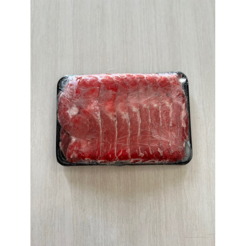 

Sukiyaki Beef Slice Non Fat Import 500gr