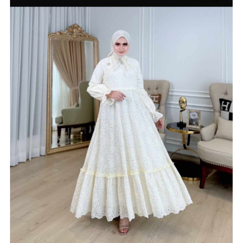 GAMIS BROKAT TANPA HIJAB