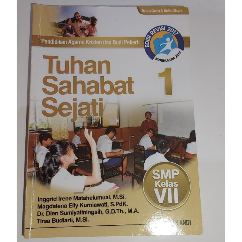 Buku Tuhan Sahabat Sejati Kurikulum 2013 terbaru