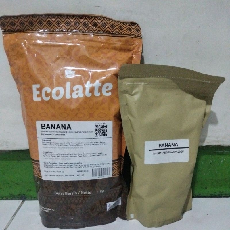 

BUBUK MINUMAN ANEKA RASA ECOLATTE RASA BANANA (EX CHO' LATTE)