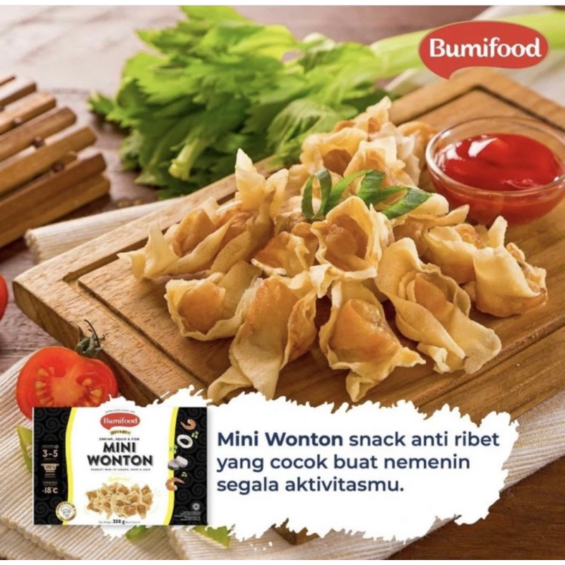 

Bumifood Mini Wonton Pangsit mini 300gr
