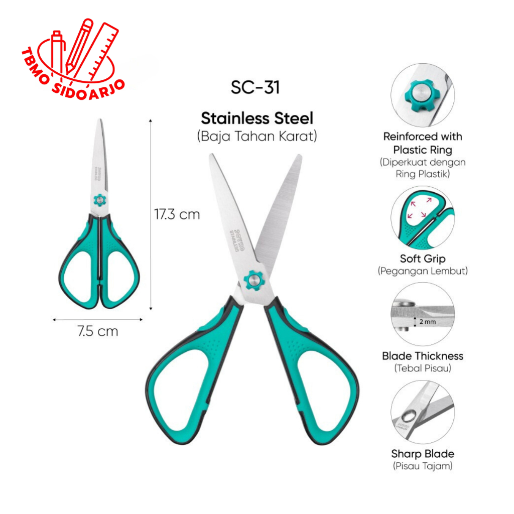 

TBMO Gunting Scissors Joyko SC-31