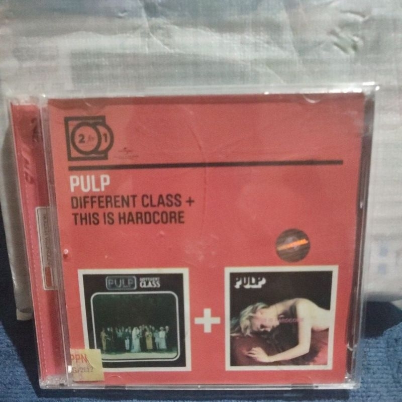 CD PULP - DIFFERENT CLASS + THIS IS HARDCORE