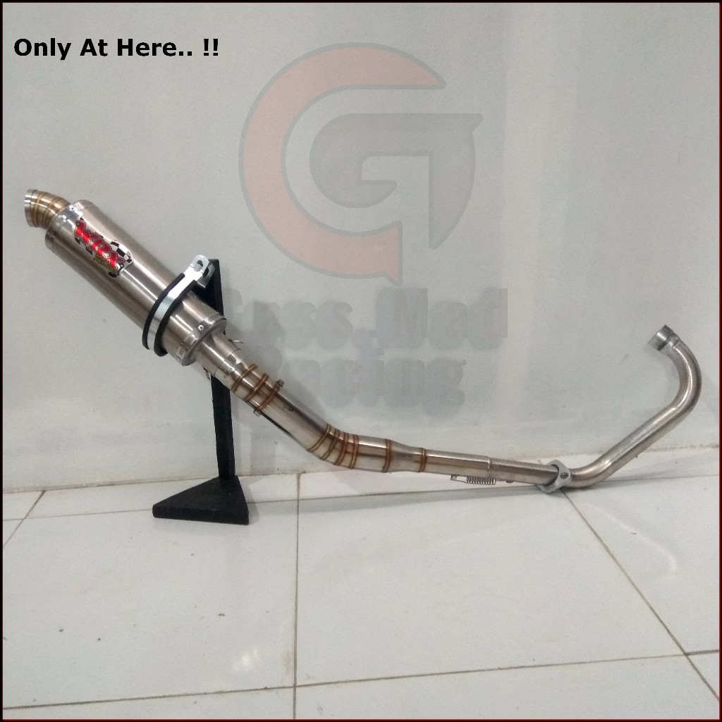 WRX Knalpot Racing Untuk Motor Satria Fu Mx King Sonic Gtr150 Mx135