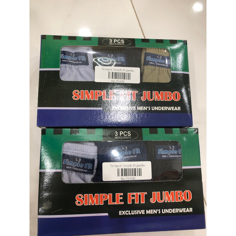 Rosalina//cd pria/cd simple fit jumbo