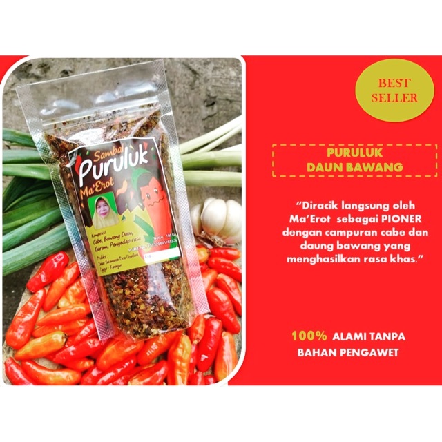 

Sambel Puruluk/Sambal/ Sambel Puruluk Ma Erot