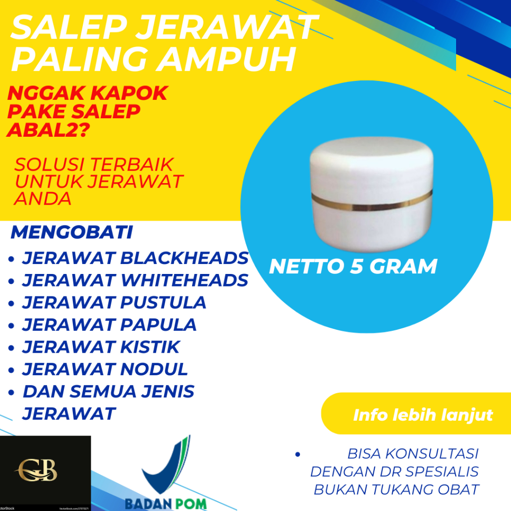 JERAWAT KEMPES 1 MALAM / SALEP JERAWAT & BEKAS JERAWAT / OBAT JERAWAT / PENGHILANG BEKAS JERAWAT / O