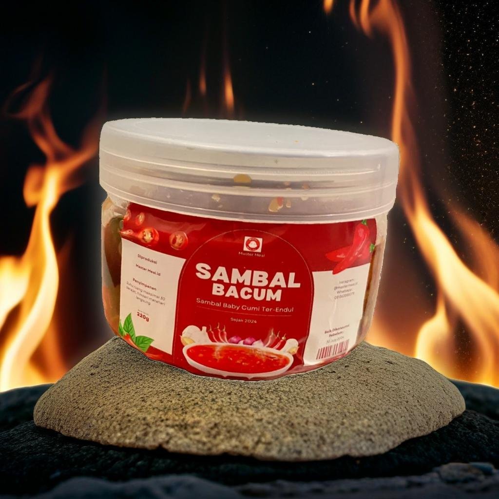 

SAMBAL BABY CUMI TER-ENDUL ( SAMBAL BACUM ) 250-280GR / 1/4KG SAMBAL MURAH TAHAN LAMA