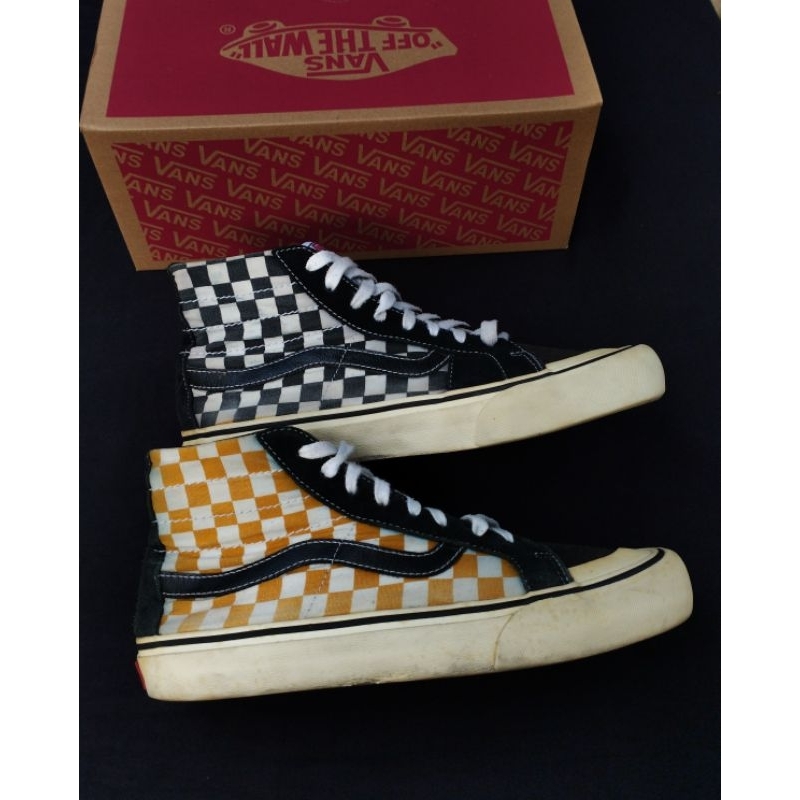 VANS SK8-HI 138 DECON SF CHECKERBOARD