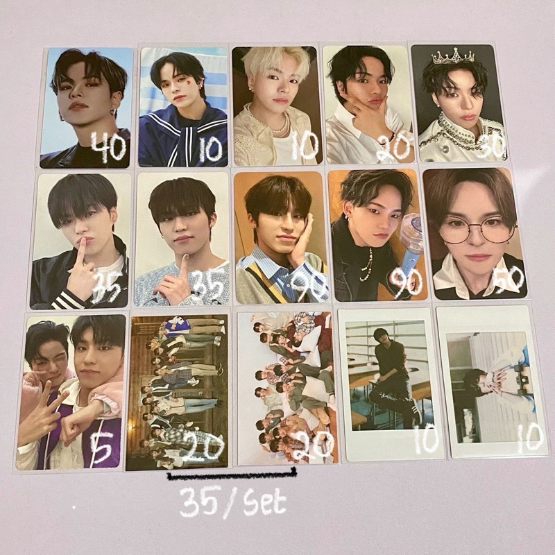 ((BACA DESC)) photocard official treasure jaehyuk jeongwoo hyunsuk yoshi ot12 welcol polaroid