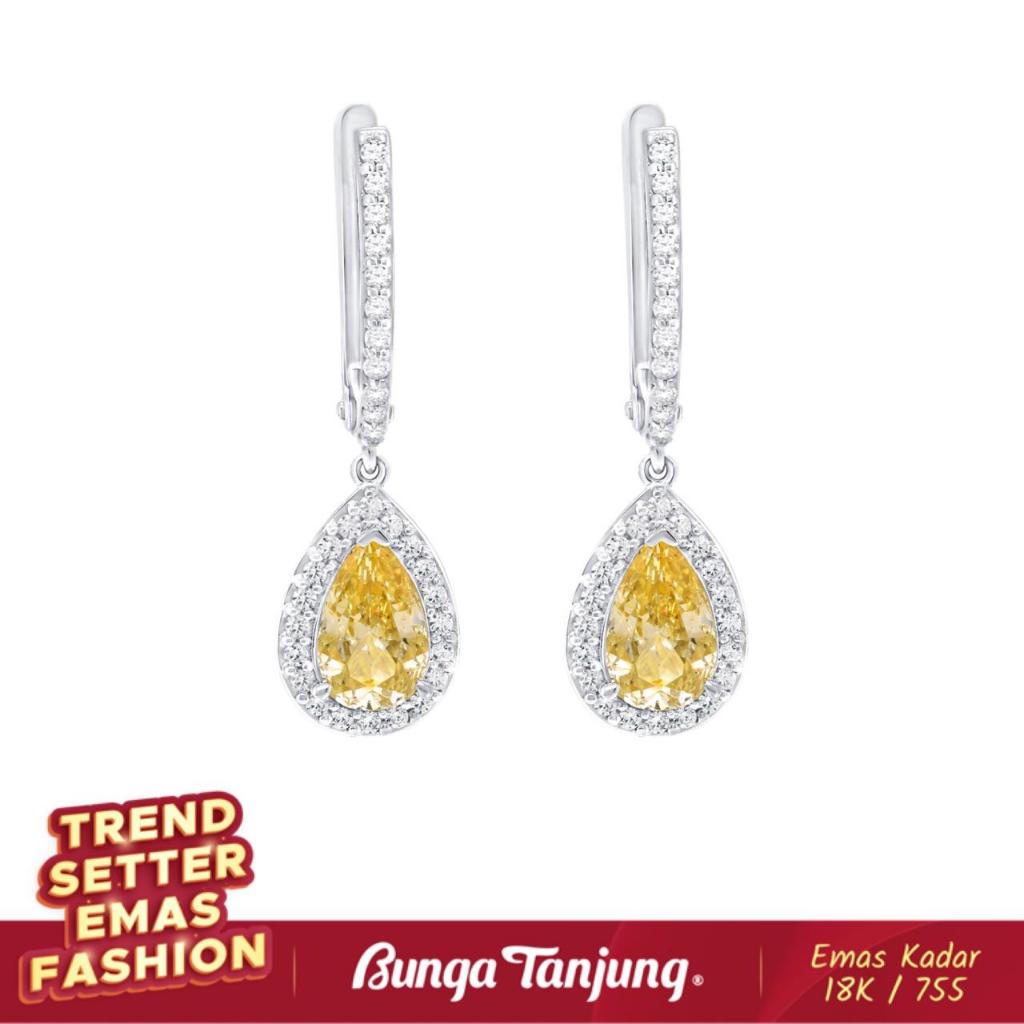 ANNIVERSARY SERIES ANTING - SDW GOLD - EMAS 18K - BUNGA TANJUNG GOLD