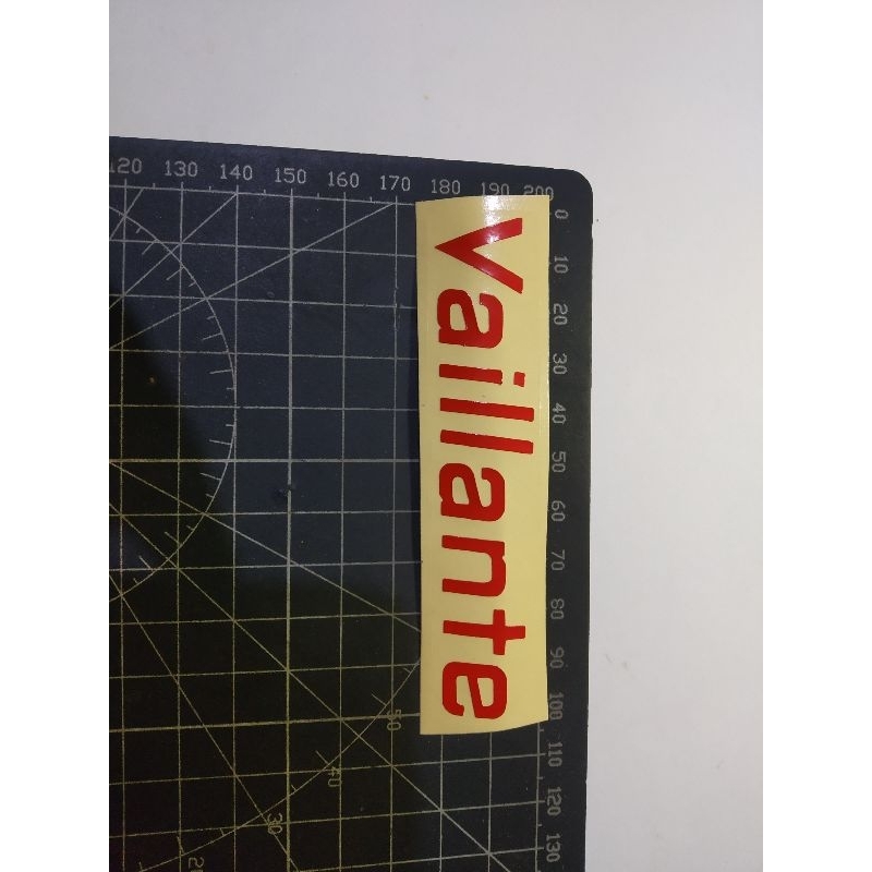 

cutting stiker vaillante