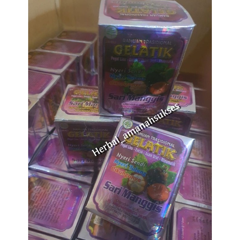 

Promo GELATIK SERBUK SARI MANGGIS Z71