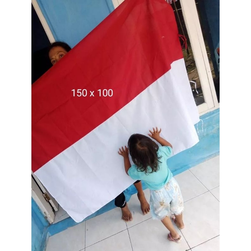 BENDERA MERAH PUTIH 150CM x 100CM BENDERA INDONESIA