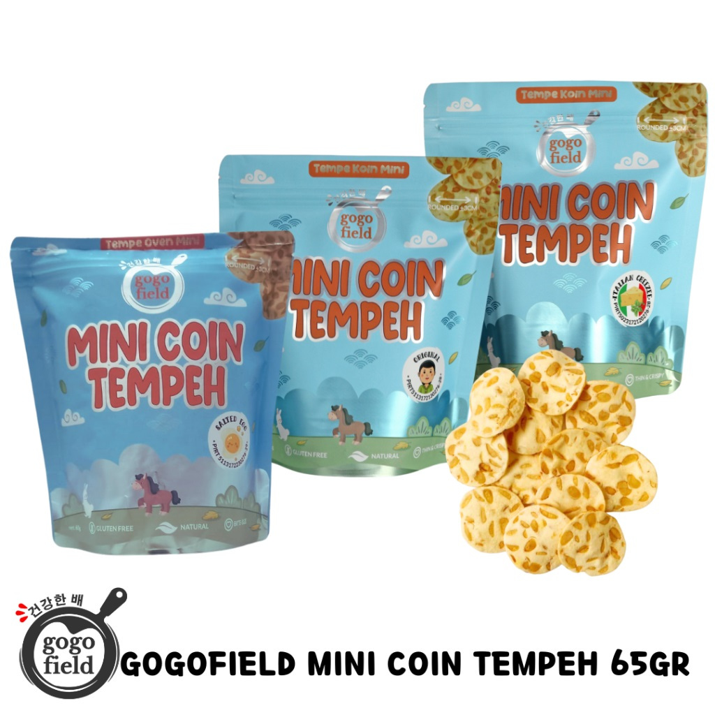 

Gogofield Mini Coin Tempeh 65gr