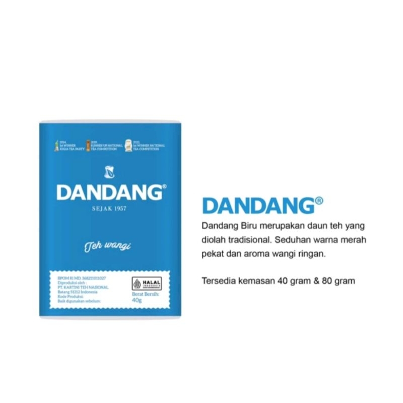 

teh dandang biru - teh dandang tubruk - teh wangi